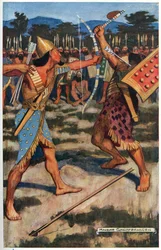 Senuhet Slays the Warrior of Tonu, Illustration from 